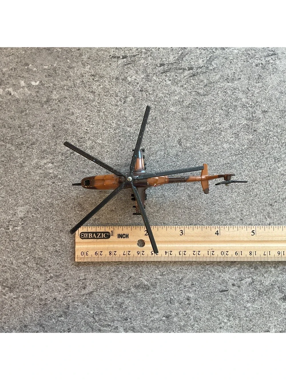 Mi-24 HIND Helicopter Gunship Matchbox Russian Soviet Chopper Die Cast Metal A8